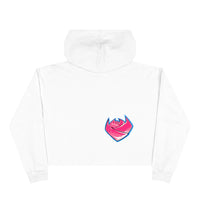 wild rose crop hoodie