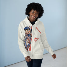 Load image into Gallery viewer, &#39;mís letras&#39; illustrated zip hoodie
