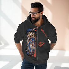 Load image into Gallery viewer, &#39;mís letras&#39; illustrated zip hoodie
