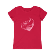 Load image into Gallery viewer, eye shadow offset tee (girls)

