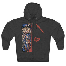 Load image into Gallery viewer, &#39;mís letras&#39; illustrated zip hoodie
